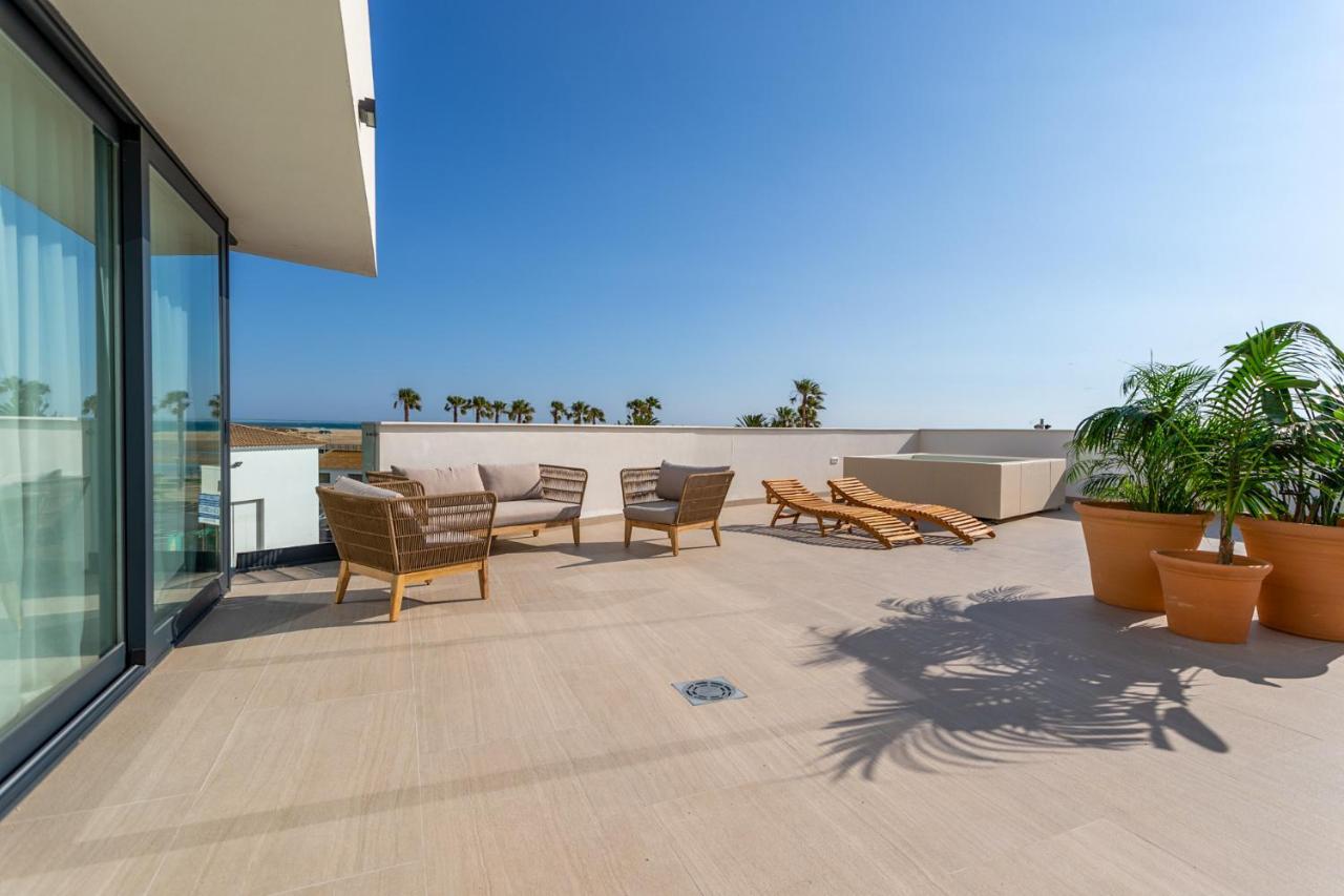Hotel Apartamentos Hamus Conil De La Frontera Dış mekan fotoğraf