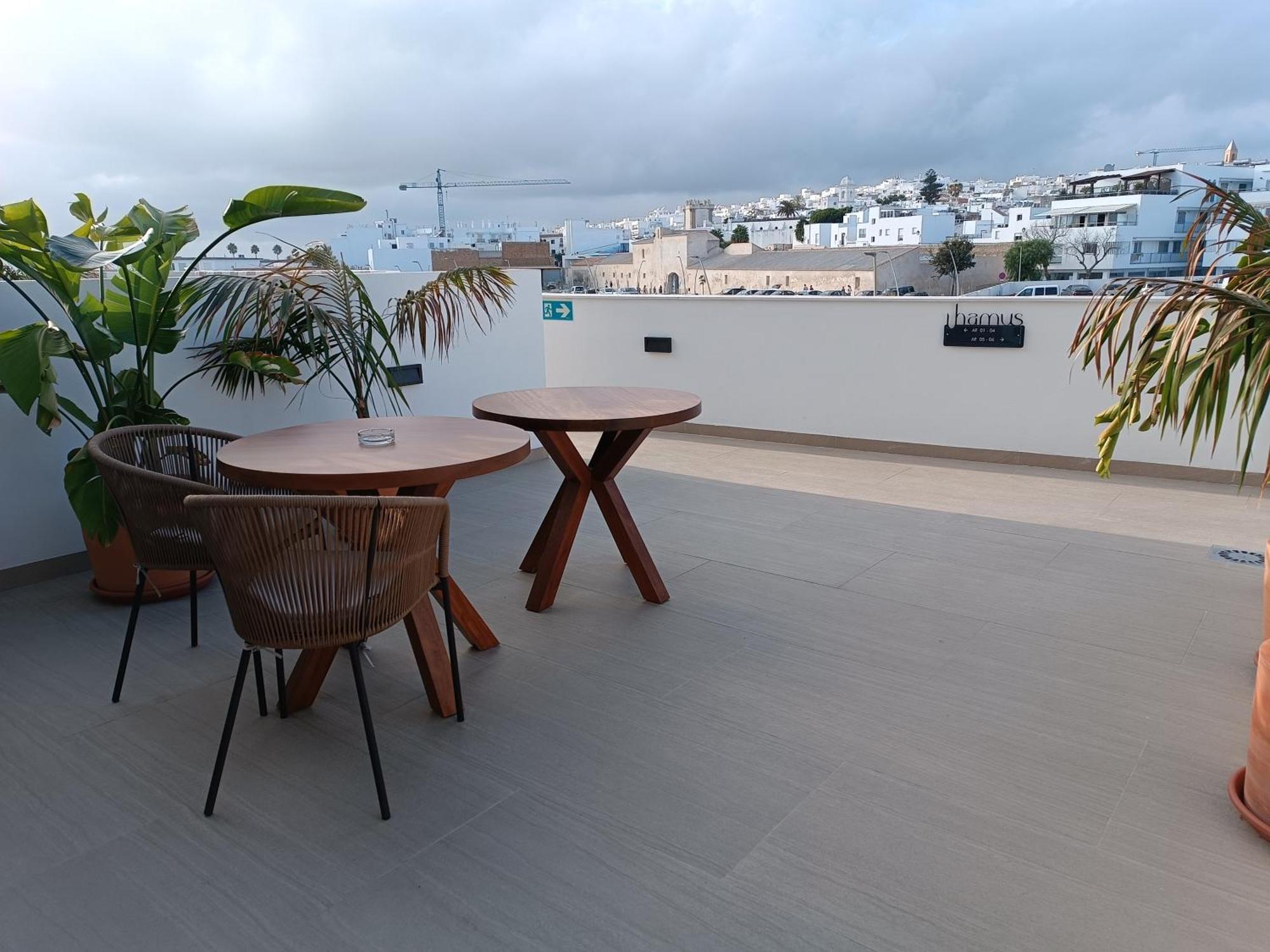 Hotel Apartamentos Hamus Conil De La Frontera Dış mekan fotoğraf